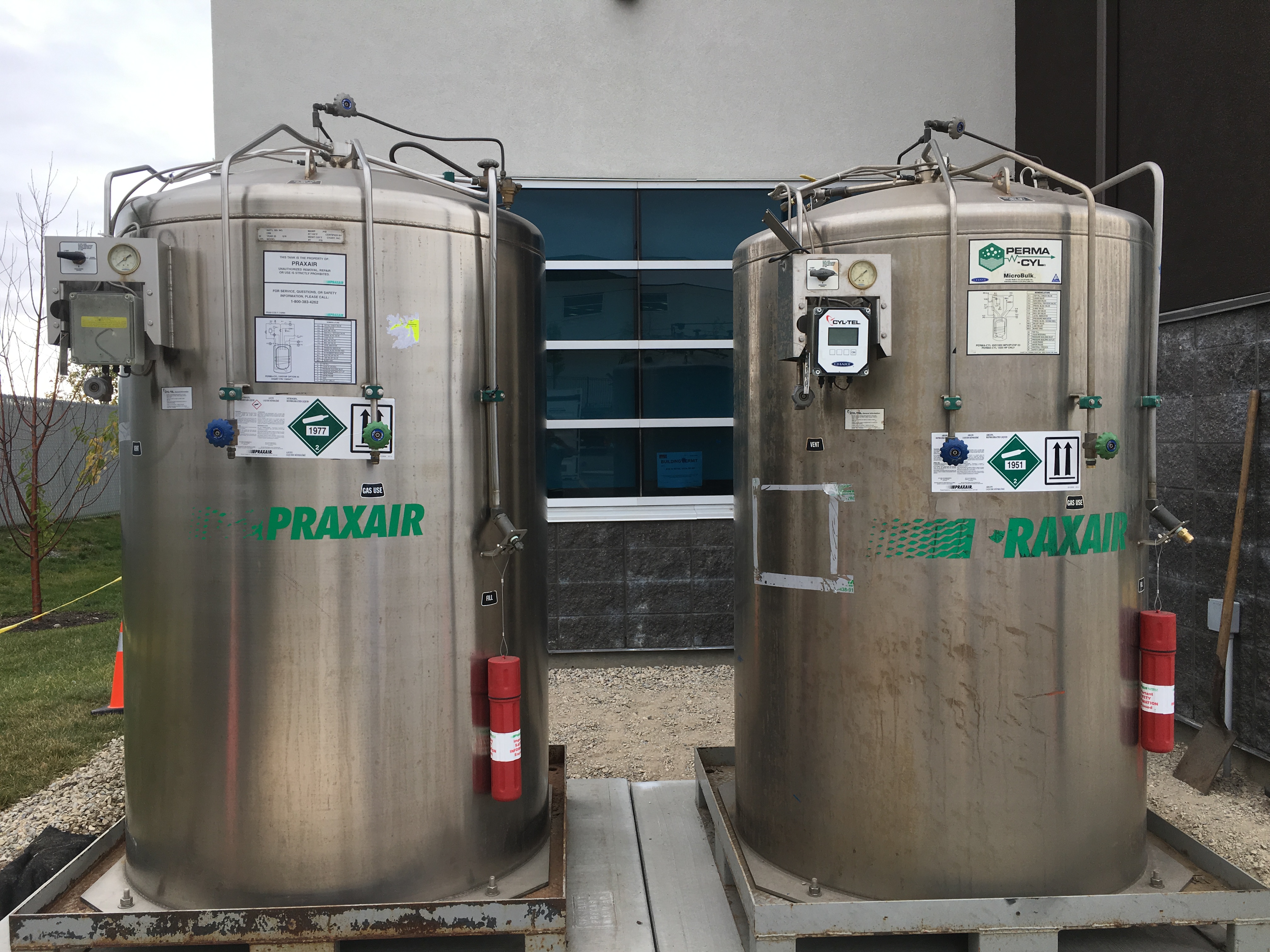 two tanks