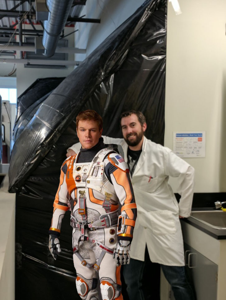 Rob and Mark Watney