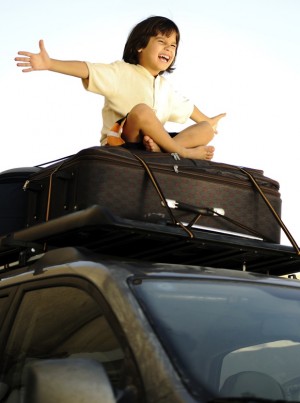 boy on roof
