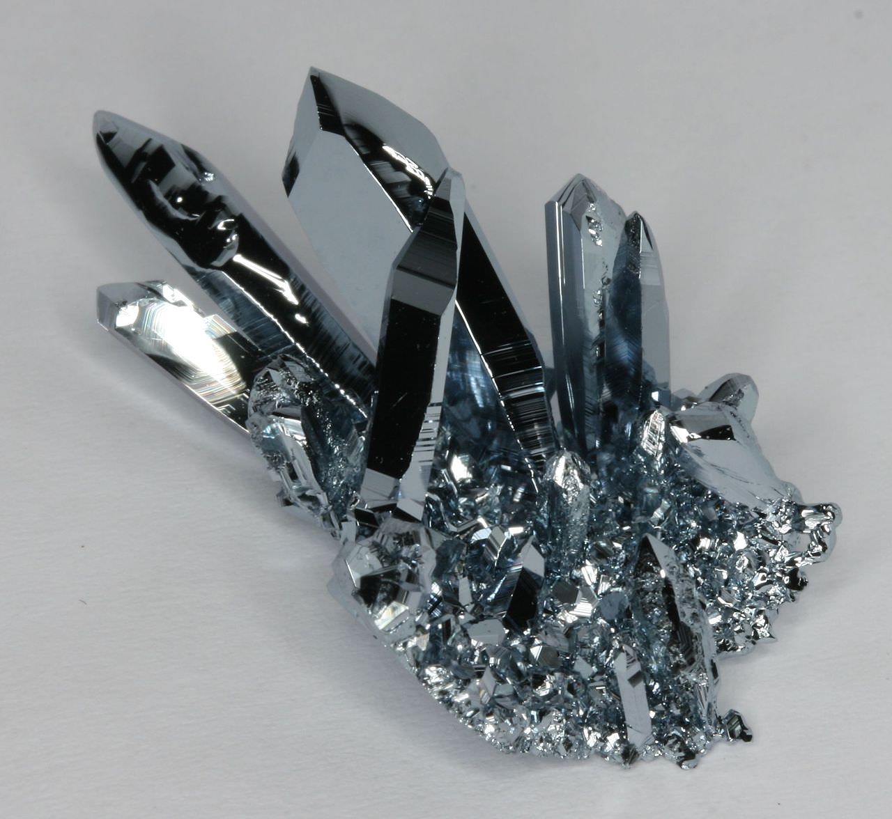 beautiful osmium crystal formation