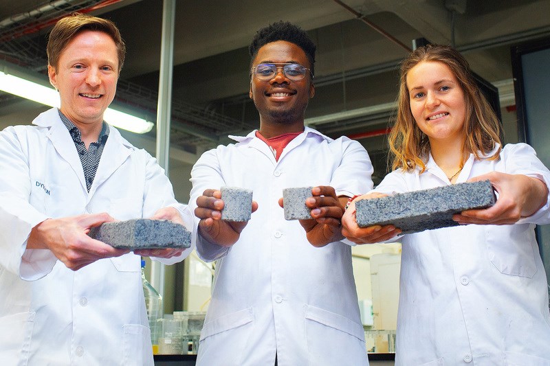 bricks made from urine