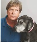 photo of Dave Barry and his dog Lucy